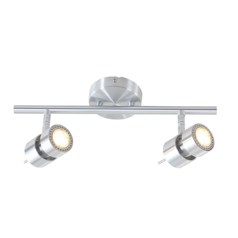 Expressversand Moderne Metall-Stahl-Spotlampe Steinhauer Natasja LED
