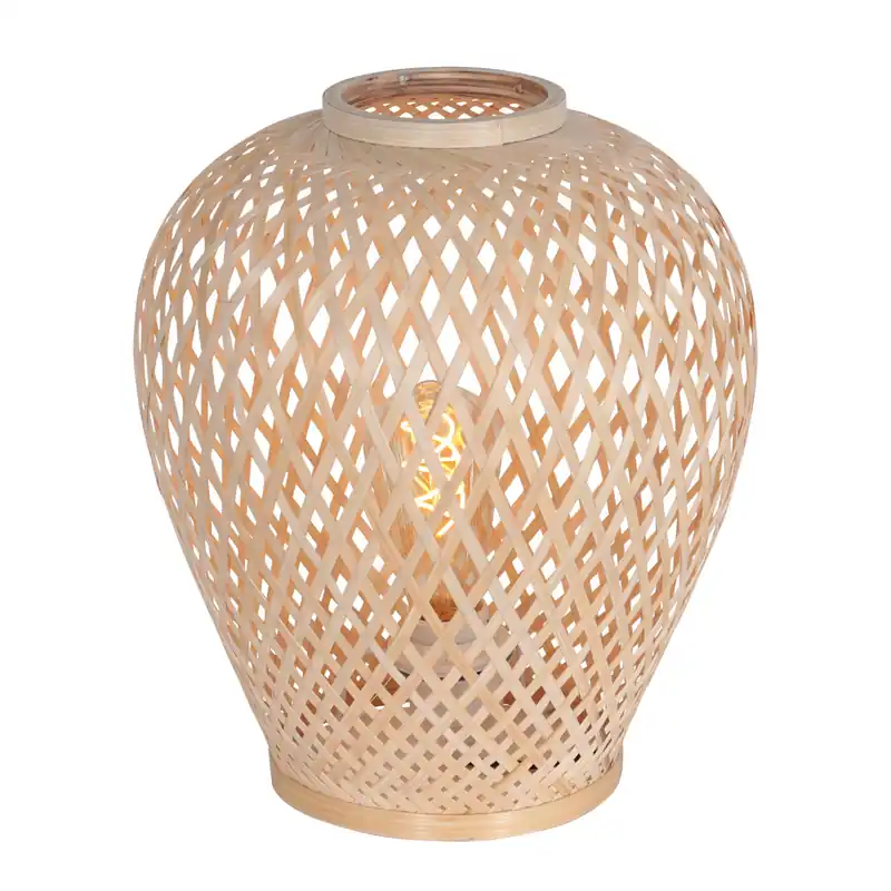 Bestseller Tischlampe aus Bambus Anne Lighting Maze