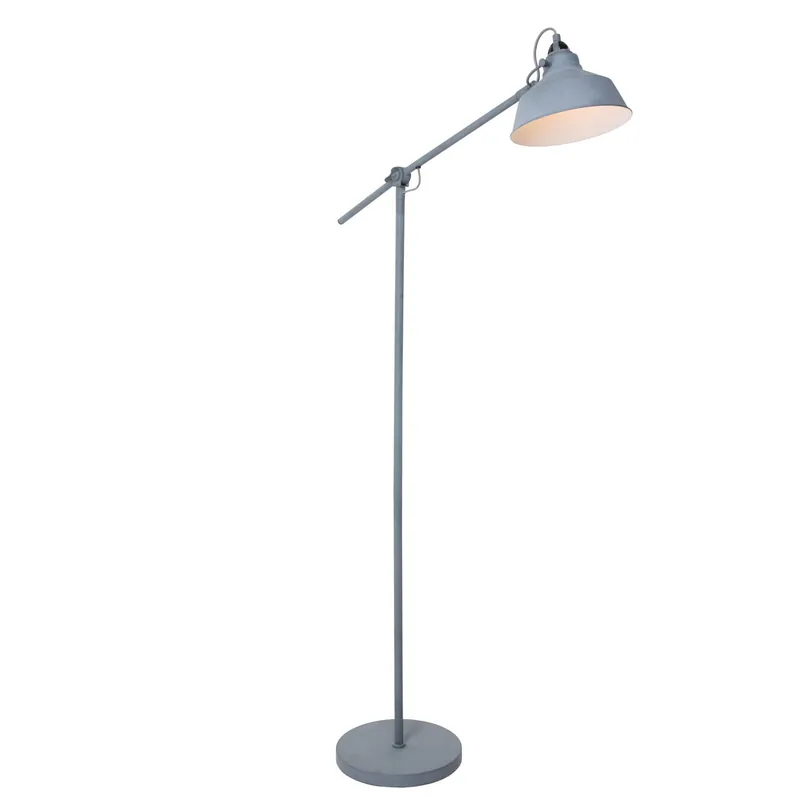 Industrielle graue Metall-Stehlampe Mexlite Nove Geprüft