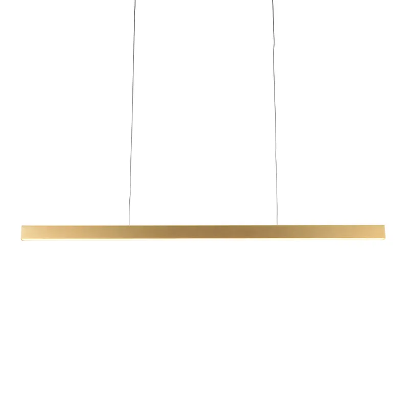 Goldene Design-Esstischlampe mit Up- & Downlight Mexlite BrightLine Letzte Chance