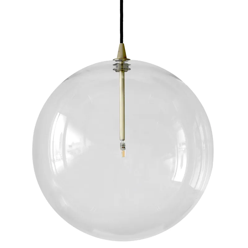 Elegante, moderne Glaskugel-Pendelleuchte (Borosilikatglas, Ø 15 bis 35 cm) Neue Kollektion