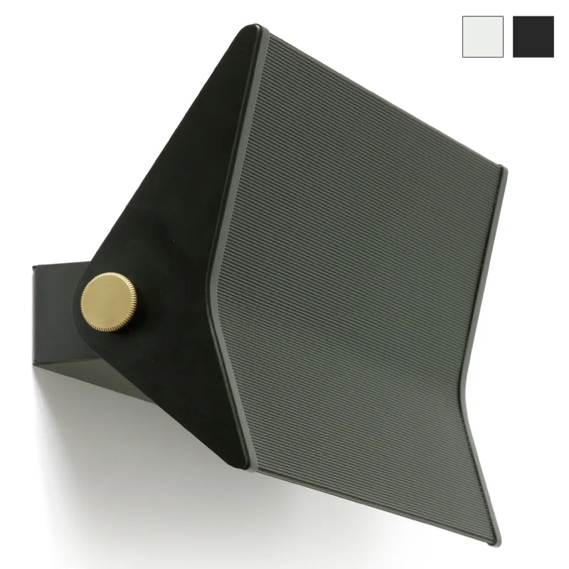 Mid Century-Wandleuchte G3 mit neigbarer Lochblende, drei Farben Echt