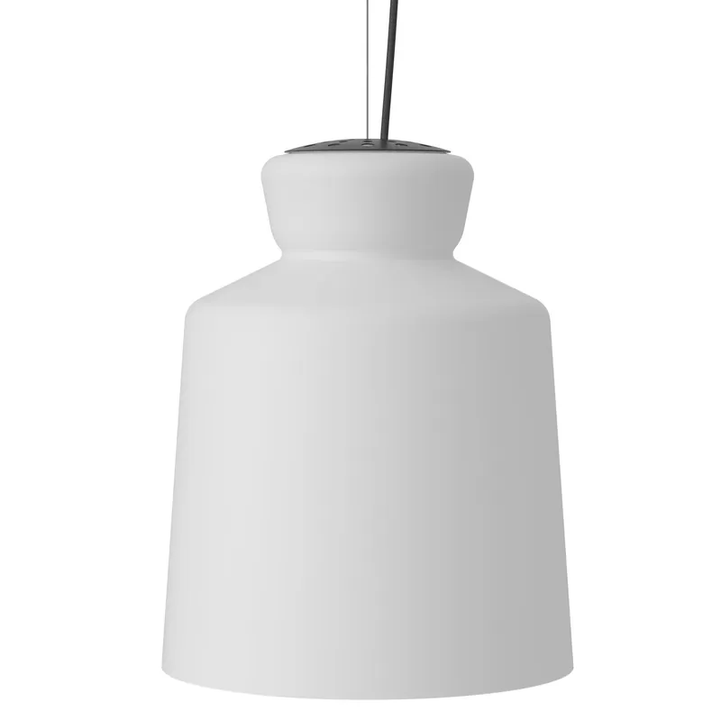 Finale Aktion Mid-Century Hängeleuchte SB Cinquantotto aus Opalglas