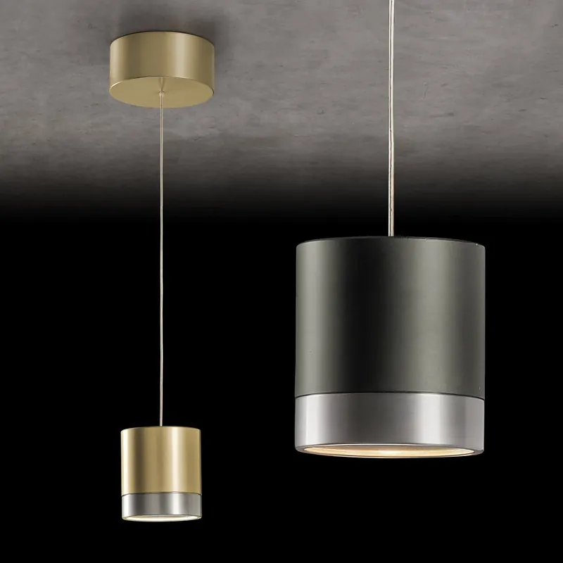 Begrenztes Angebot Moderne LED-Pendelleuchte AURA mit Reflektor-Ring, höhenverstellbar