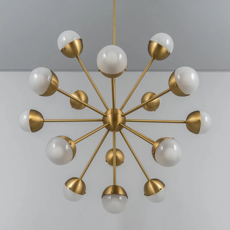 Großer „Sputnik“-Leuchter MOLECULE SPARK, 17-armig Neue Kollektion