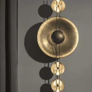 Elegante Messing-Wandleuchte CROPCIRCLE Billig