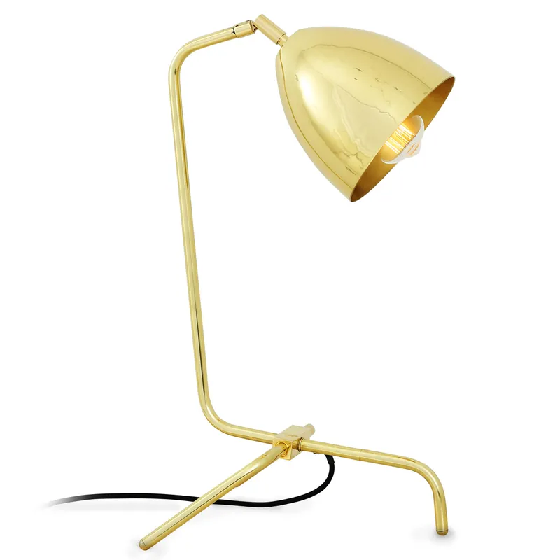 Top-Preis Elegante Design-Tischleuchte aus Messing