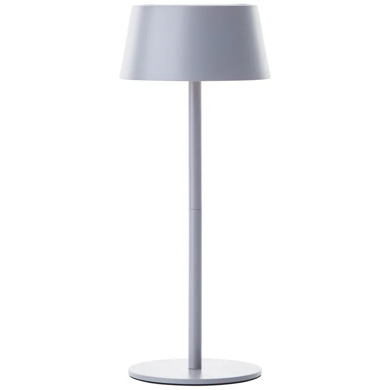 Solange Der Vorrat Reicht Picco LED Außentischleuchte mit Solar 30cm grau matt