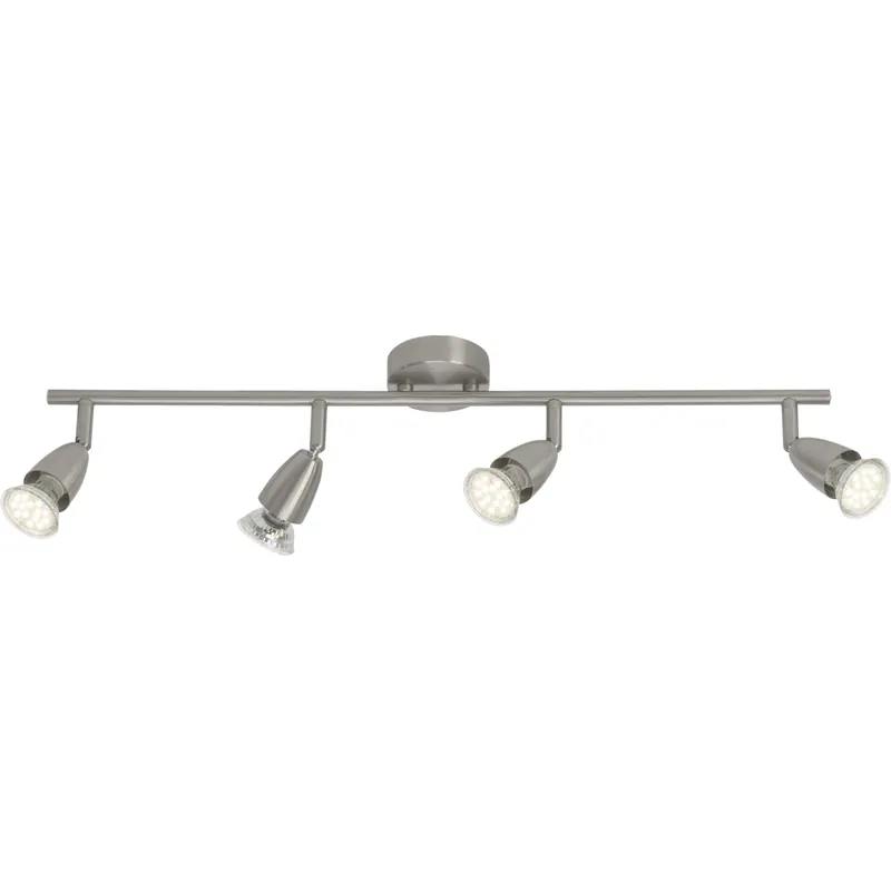 Amalfi LED Spotrohr 4flg eisen Expressversand