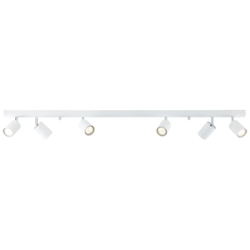 Different Spotbalken 6flg weiß Markenware