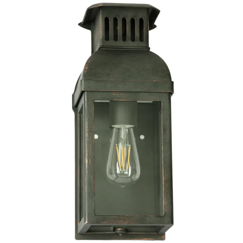 Begrenztes Angebot Aparte handgeschmiedete Biedermeier-Wandleuchte mit Kamin WL 3605