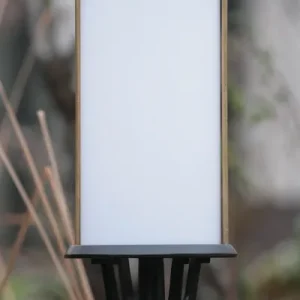 Art déco-Sockel-Tubenleuchte für Garten oder Terrasse Elba 37 Letzte Chance