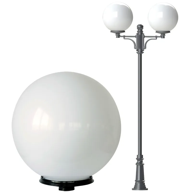 Bestseller Klassische Standleuchte mit zwei Acrylkugeln Rodos XL.02.05 (237–247 cm)