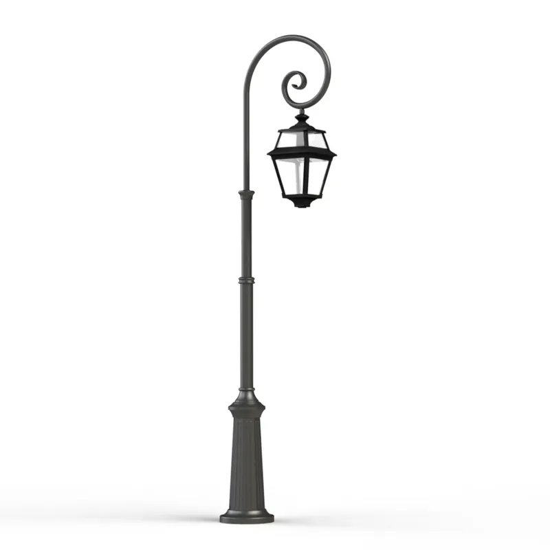 Begrenztes Angebot Standleuchte mit Bischofsstab Place des Vosges 2 (233–277 cm)