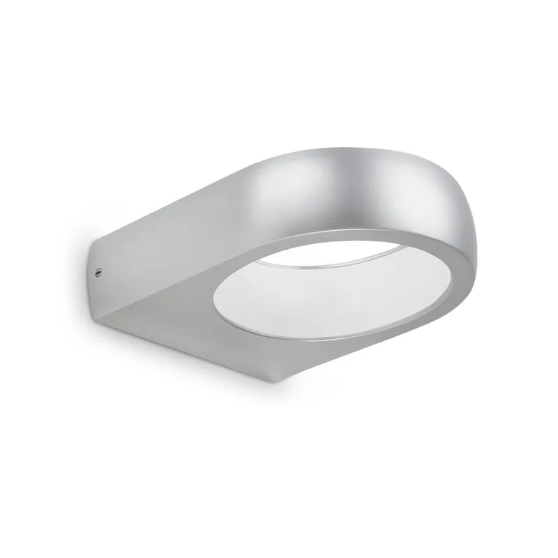 LED Außenleuchte, silber, 1xLED/6,5W Expressversand