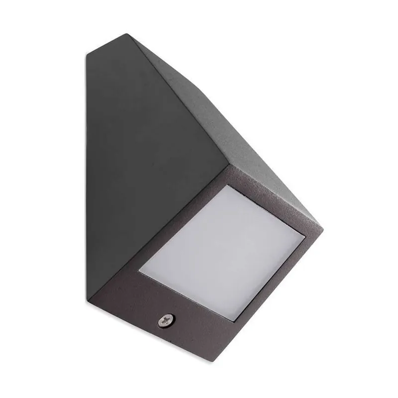 Leds-C4 LED Wandleuchte Outdoor 10W IP54 36D Urban Grau Neue Ware