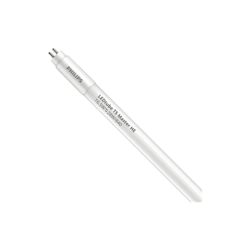 Philips LED Röhre T5 MASTER (Mains AC) High Efficiency 16.5W 2500lm - 840 Kaltweiß | 115cm - Ersatz für 28W Nur Für Kurze Zeit