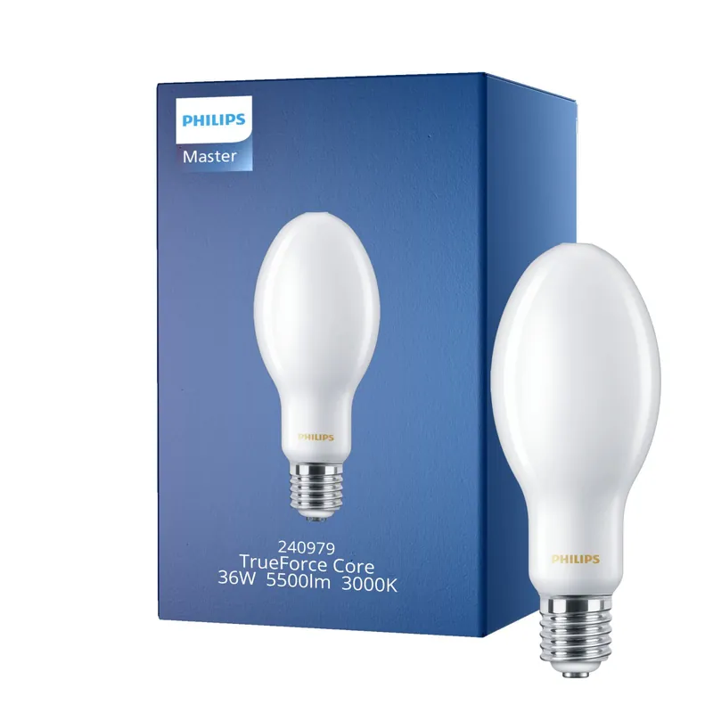 Philips TrueForce Core LED E40 HPL/SON Matt 36W 5500lm 300D - 830 Warmweiß | Ersatz für 125W Direktkauf