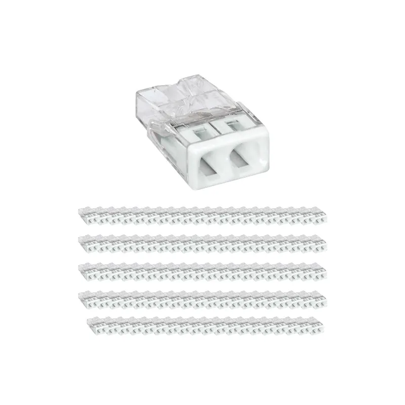 Jetzt Kaufen Mehrfachpackung 100x Wago 2273-202 Verbindungsdosenklemme Compact | 2 Draht Verbindung - Push Draht