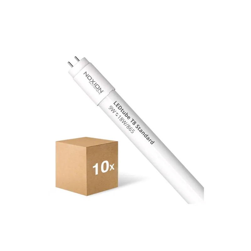 Heißes Angebot Mehrfachpackung 10x Noxion LED Röhre T8 Avant (EM/Mains) Standard Output 15W 1800lm - 865 Tageslichtweiß | 120cm - Ersatz Für 36W