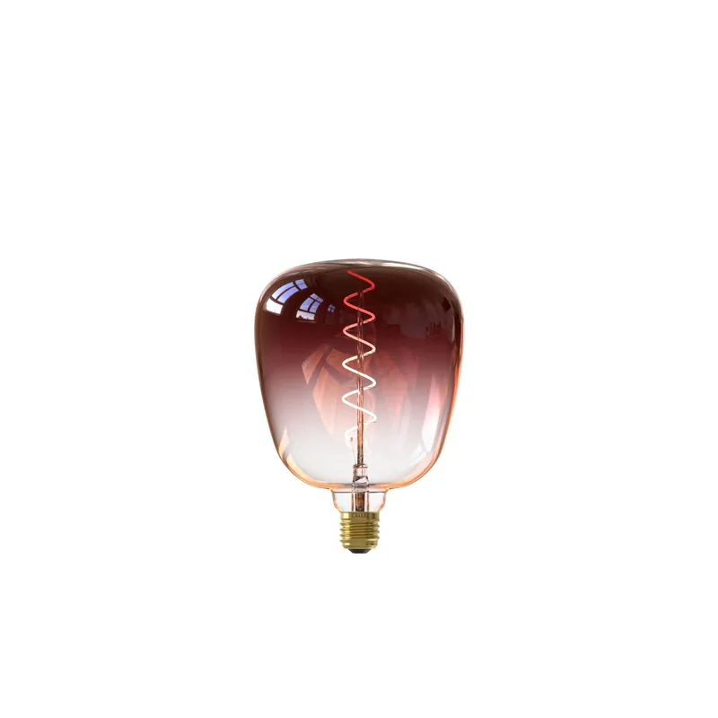 Finale Aktion Calex Kiruna Marron LED E27 Fadenlampe 5W 130lm - 818 Extra Warmweiß | Dimmbar