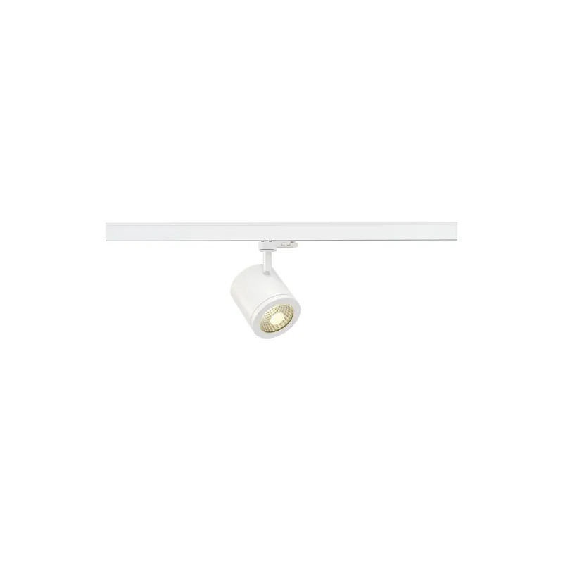 SLV Schienenstrahler Enola C 3-Phasen Aluminium Whit Runde 11W 1040lm 55D - 830 Warmweiß Top-Preis