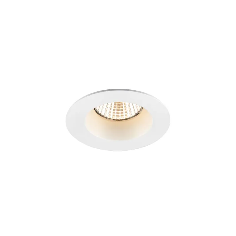 Abverkauf SLV New Tria 68 Spot Aluminium Weiß Rund 8.3W 530lm 38D - 927 Extra Warmweiß | Ausschnitt 68mm - Höchste Farbwiedergabe - Dimmbar