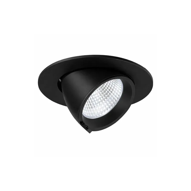 Versand Am Gleichen Tag Noxion LED-Spot Forza V2 Aluminium Schwarz 28/32/36/40W - 3300/3700/4100/4500lm 36D - 930-940-957 CCT | 160mm - Ausschnitt 145mm - Höchste Farbwiedergabe