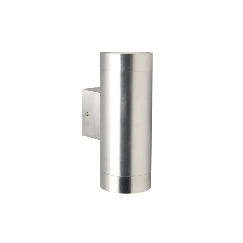 Top-Seller Nordlux Tin Wandleuchte Aluminium und Glas Up & Down | 76mm - IP54 - Geeignet für 2x GU10