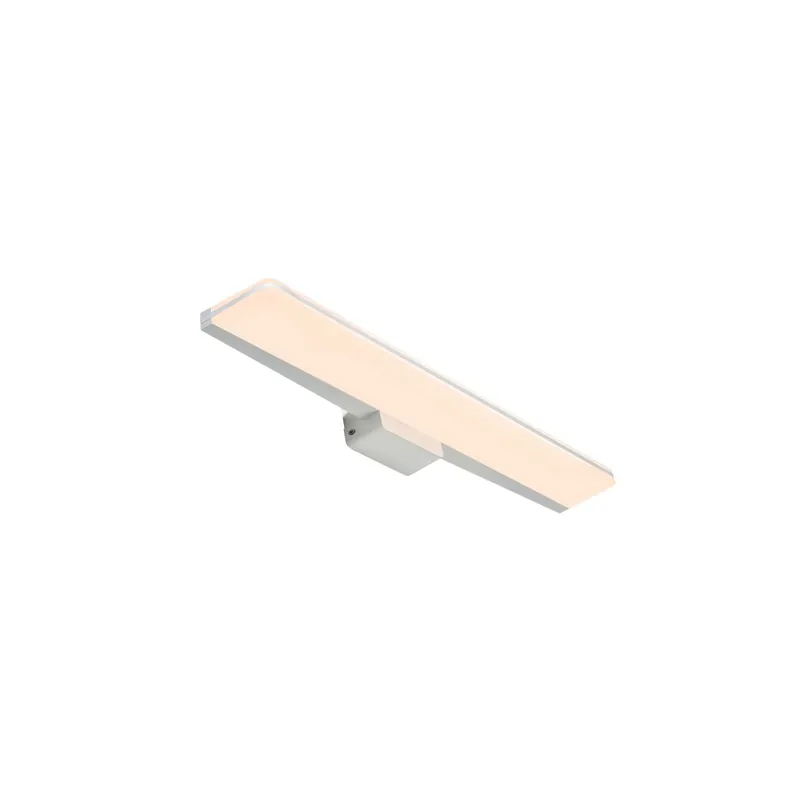 Nordlux Tinia 60 Wandleuchte Metall Weiß - 24W 1800lm - 930-940 CCT | IP44 - Höchste Farbwiedergabe - 3-Stufen Dimmbar Markenware