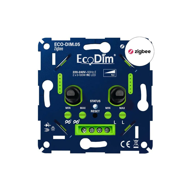 Heißes Angebot EcoDim.05 LED Dimmer Zigbee DUO 0-100W (RC)
