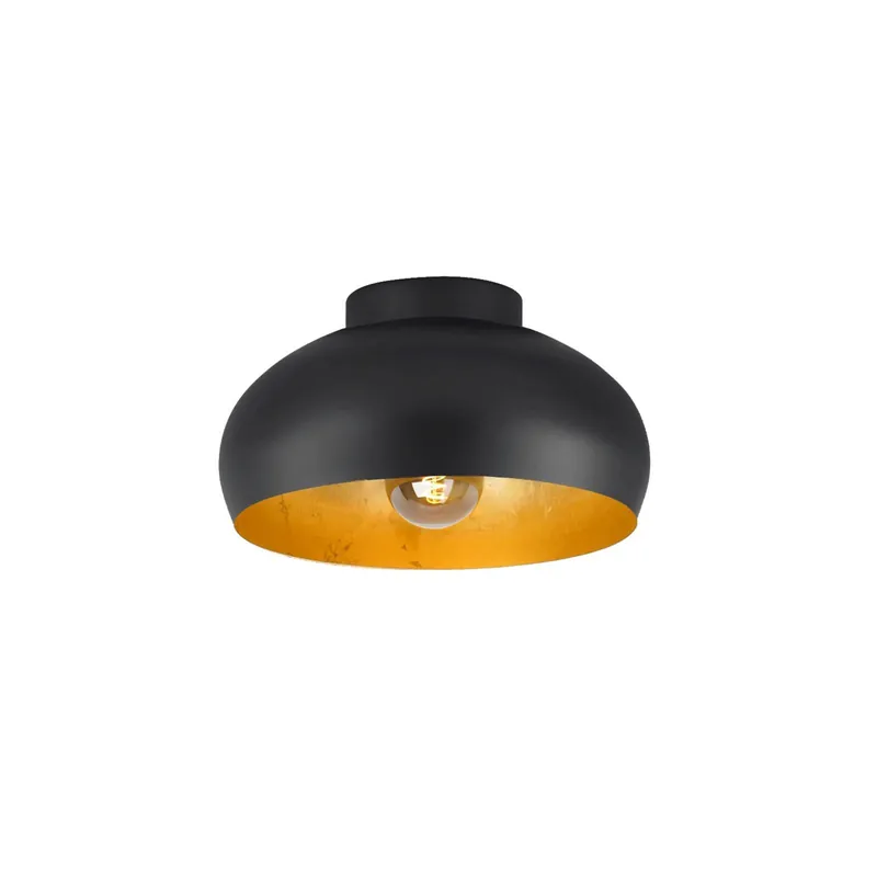 Aktuell Eglo Deckenleuchte Mogano 2 Schwarz, Gold | Geeignet für E27