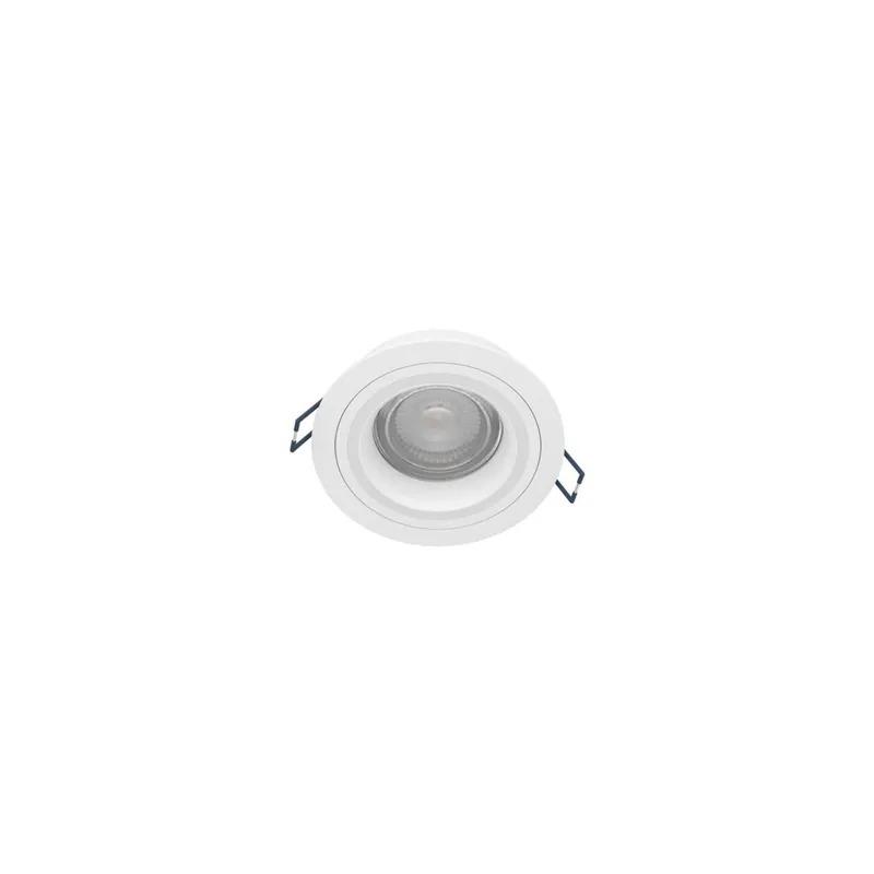 Markenware Eglo Connect.Z Smart Einbau Spot Carosso-Z Aluminium Weiß 4.7W 345lm - 827-865 Abstimmbares Weiß + RGB | Dimmbar