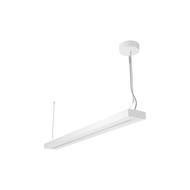 Markenprodukt Ledvance LED Panel Linear Indiviled Direct/Indirect 12 55W 6800lm - 930 Warmweiß | 120x12cm - Not - UGR <19 -