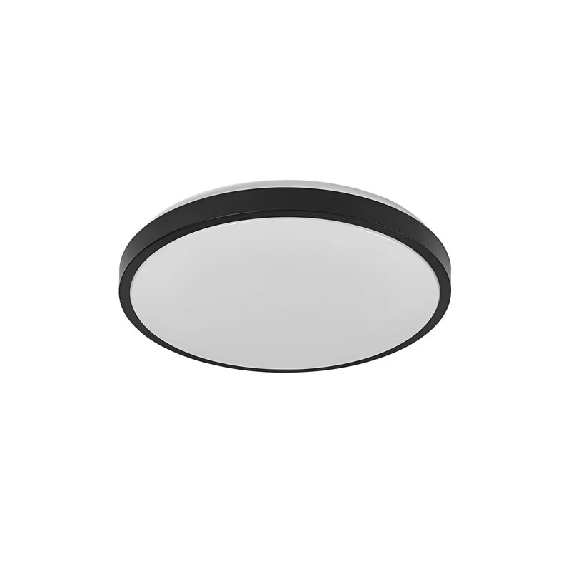 Ledvance LED-Wand- und Deckenleuchte Orbis London Schwarz 24W 1450lm - 830 Warmweiß | 400mm - IP20 Geprüft