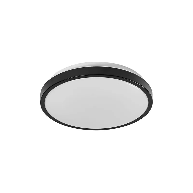 Neue Ware Ledvance LED-Wand- und Deckenleuchte Orbis London Schwarz 16W 1000lm - 830 Warmweiß | 280mm - IP20