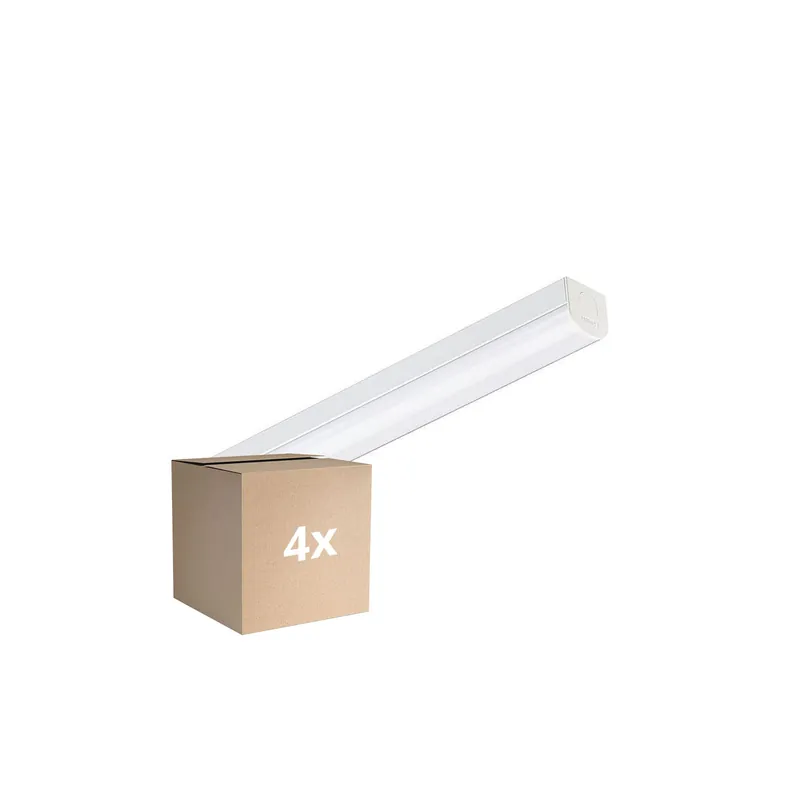 Mehrfachpackung 4x Philips LED Deckenleuchte CoreLine Weiß 10.8W/17W 1500lm/2400lm - 830-840 CCT | 60cm - Ersatz Für 2x18W Kracherpreis