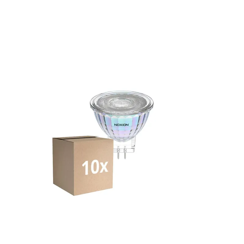 Aktuell Mehrfachpackung 10x Noxion LED-Spot Reflektor GU4 MR11 4.5W 345lm 36D - 927 Extra Warmweiß| Höchste Farbwiedergabe - Dimmbar - Ersatz Für 35W