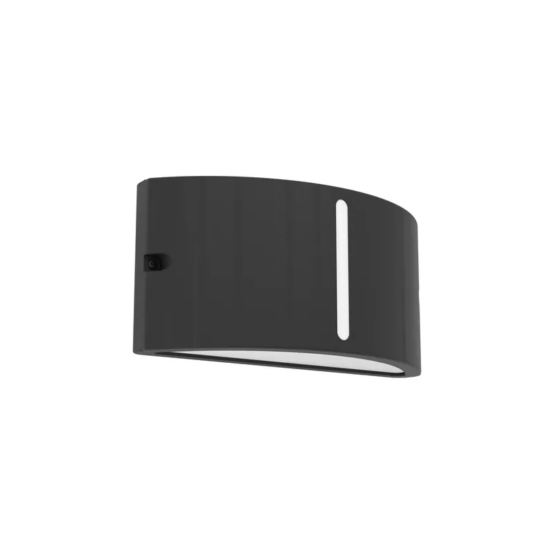 Eglo Wandleuchte Poggiarello Schwarz Up & Down | IP54 - Geeignet für 1x E14 Sofort Bestellen