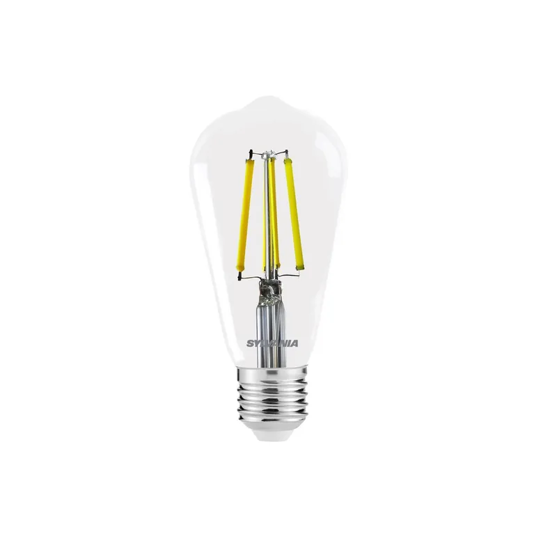 Aktuell Sylvania ToLEDo Platinum Retro LED Edison Klar 4W 840lm - 827 Extra Warmweiß | Ersatz Für 60W