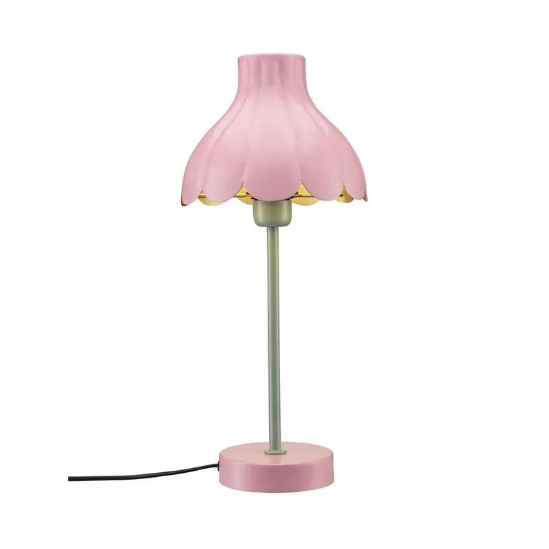 PR Home 4424733 Tischleuchte Wera Rosa Grün 47cm Preis Gesenkt