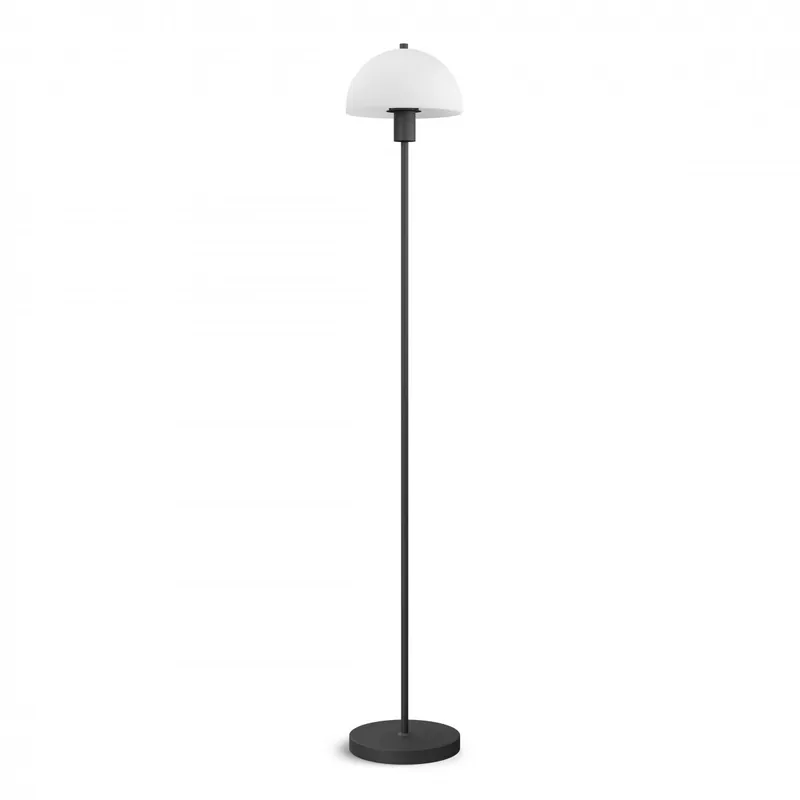 Mega-Angebot Herstal Leuchten Stehleuchte Vienda Schwarz Opal E14 125cm