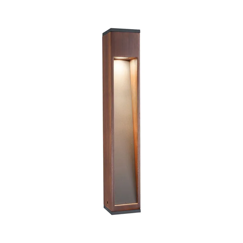 Paulmann 94678 Outdoor Pollerleuchte Trabia IP44 GU10 3000K 600mm Holz Preisreduziert