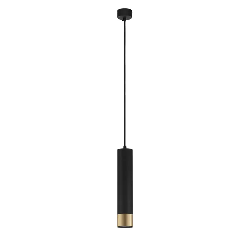Nova Luce 9911529 PICTO Pendelleuchte 30 1-flammig Schwarz Gold GU10 Finale Aktion