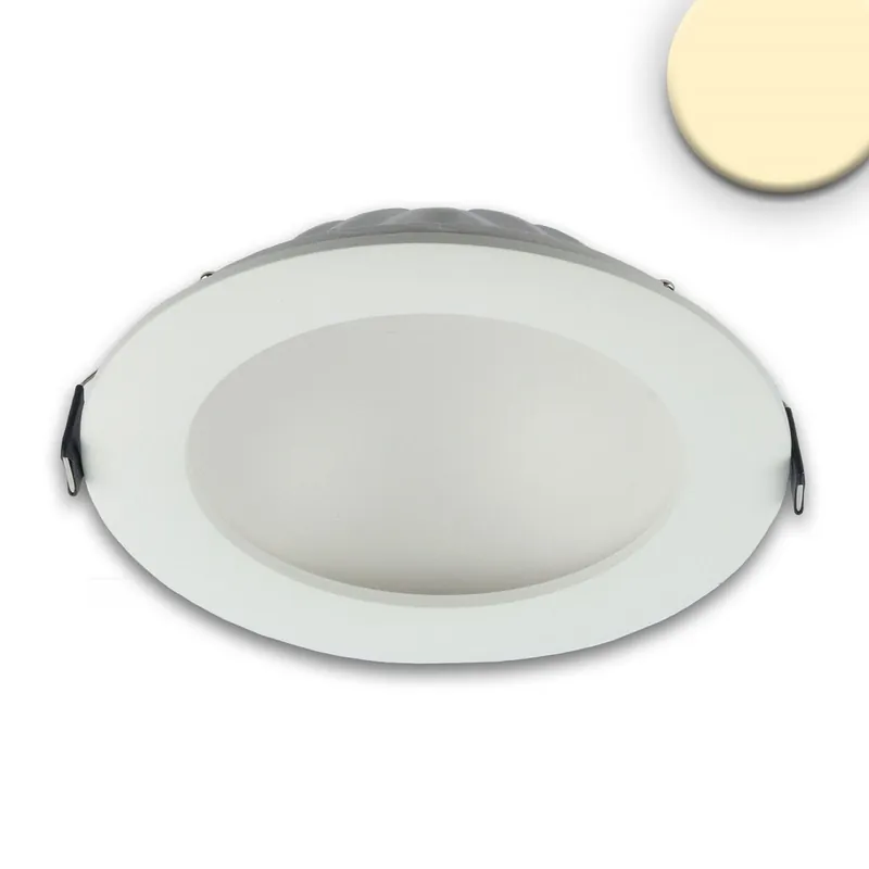 ISOLED 112600 LED Downlight LUNA 15W indirektes Licht weiß 3000k dimmbar Direkt Vom Hersteller