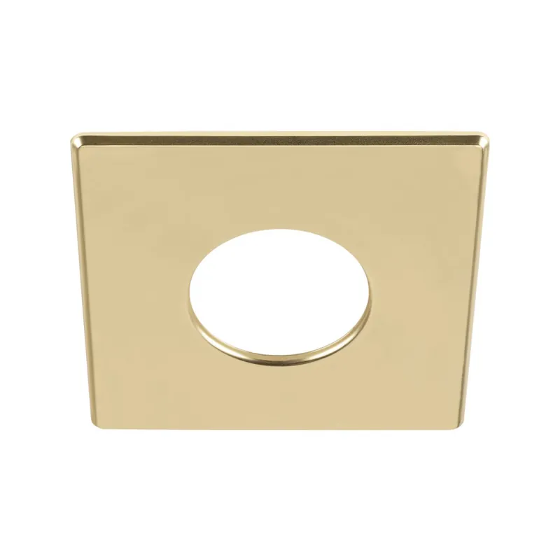 Expressversand SLV 1007193 Universal Downlight Abdeckung für Downlight IP65 eckig gold