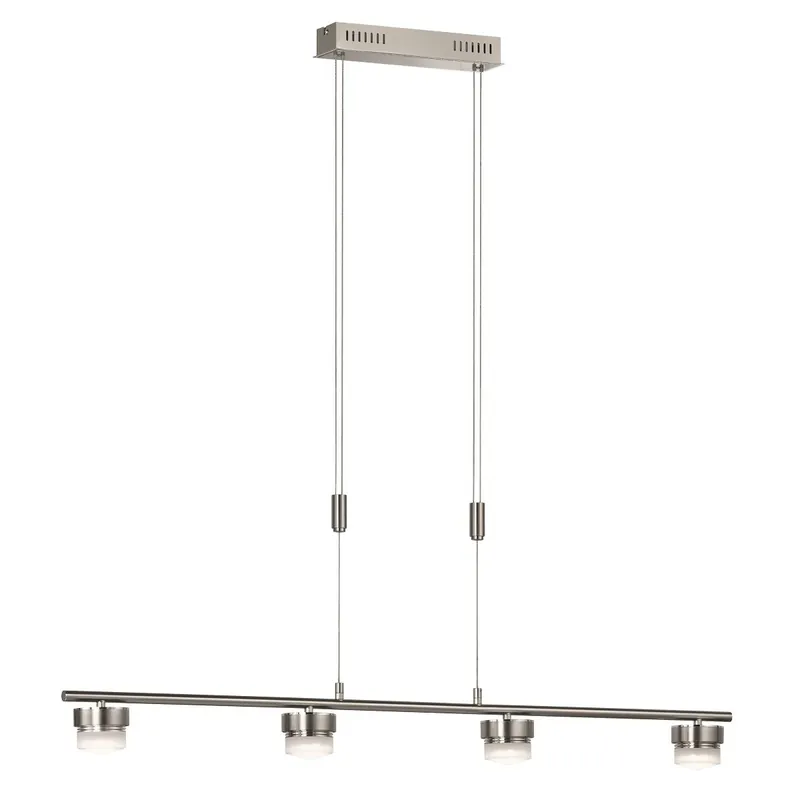 Fischer m6 Medium1-LED 70248 Pendelleuchte ohne Glas LED 4x8,5W nickel matt Solange Der Vorrat Reicht
