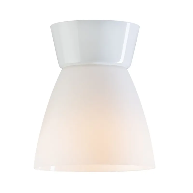 Belid Bizzo Deckenleuchte weiß Glas opal E27 Super-Preis
