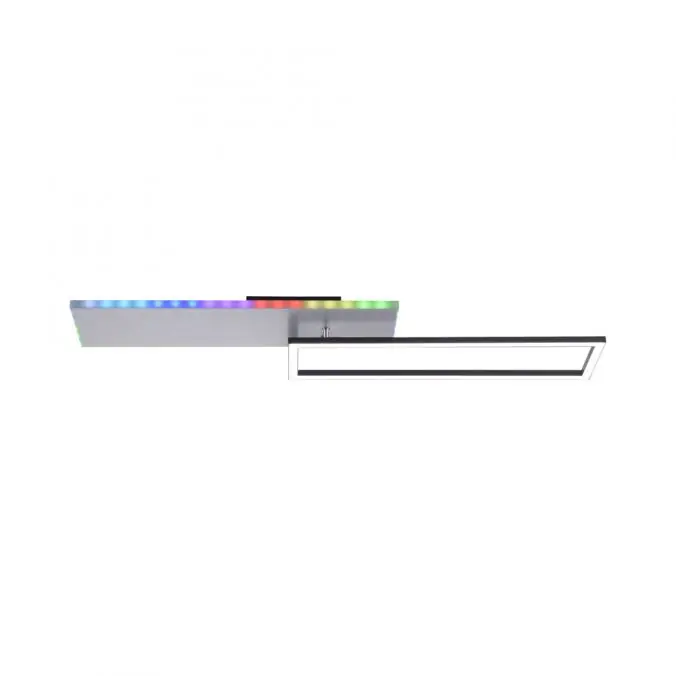 LED Deckenleuchte rechteckig aluminium CCT dimmbar Rainbow RGB Billig