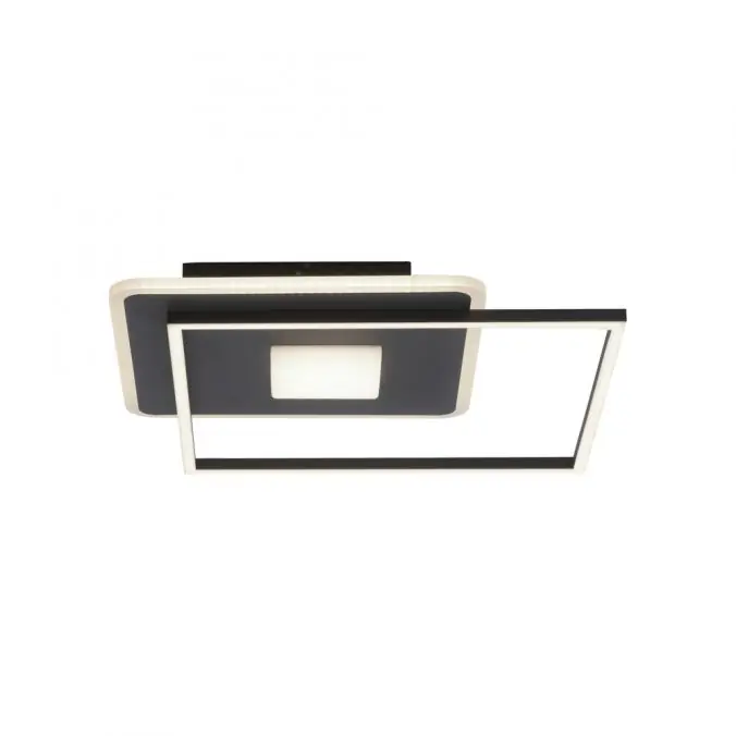 Preisknaller LED Deckenleuchte eckig Switchmo schwarz 3 Stufen Dimmung modern